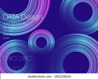 Abstract blend background. Stock vector. Template for web