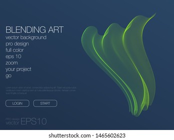 Abstract blend background. Stock vector. Template for web