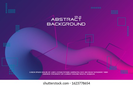 Abstract Blend And Geometric Background Vector for banner, wallpaper, infographic, commercial, ads, cover, and more.