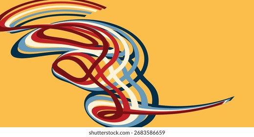 abstract blend line art background vector. illustration for backdrop or background , flyer