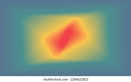 El resumen combina el fondo de color rojo, amarillo y azul. Diseño de vectores