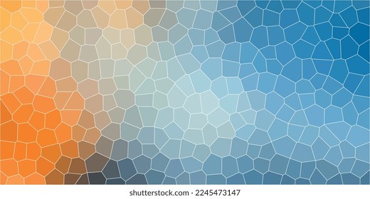 abstract blended mustard ash blue sea tone color geometric standard blended normal mosaic gradient background