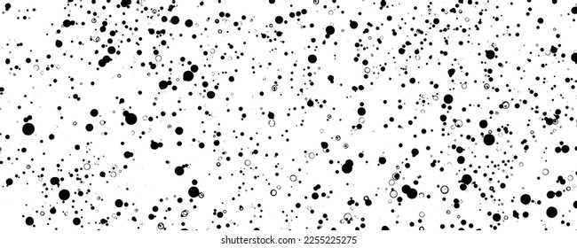 Abstract blob dots splash banner background design.
