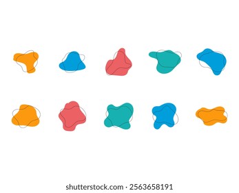 Abstract Blob Line Element Set