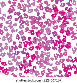 Blob abstracto, textura de rosettes. Ilustración vectorial de verano audaz para envoltura de superficie, diseño de tela divertida