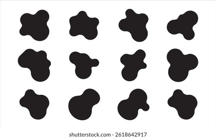  Coleção de Formas de Blob Abstratas para Inspiração de Design.