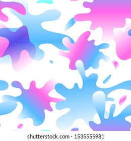 Abstract blob watercolor background. Vector illustration