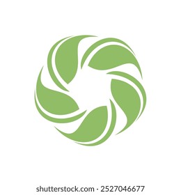Abstract Blossom Flower Ornamental Logo Template Illustration Design