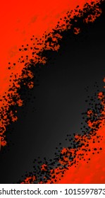 Abstract blot banner