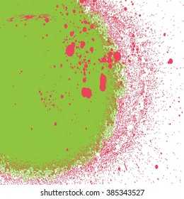 abstract blot colorful background