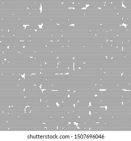 Abstract blot of dots on black background, vector illustration