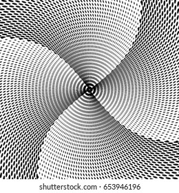 Abstract blot of dots on white background, vector illustration