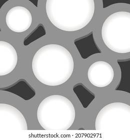 Abstract blot scheme. Template for a text