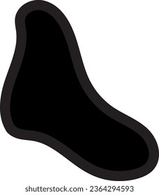 abstract blotches, abstract, abstract shape, abstract simple liquid, minimalist, random organic shapes vector, Organic black blob with irregular shape