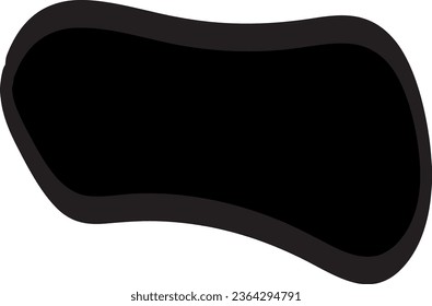 abstract blotches, abstract, abstract shape, abstract simple liquid, minimalist, random organic shapes vector, Organic black blob with irregular shape
