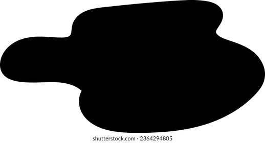 abstract blotches, abstract, abstract shape, abstract simple liquid, minimalist, random organic shapes vector, Organic black blob with irregular shape
