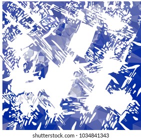 Abstract blots background with color mosaic texture. Spots, paint, blots, ink. Vector clip art.