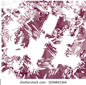 Abstract blots background with color mosaic texture. Spots, paint, blots, ink. Vector clip art.