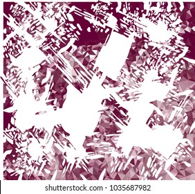 Abstract blots background with color mosaic texture. Spots, paint, blots, ink. Vector clip art.