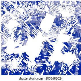 Abstract blots background with color mosaic texture. Spots, paint, blots, ink. Vector clip art.
