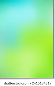 Abstract blu and green wavy background. Vector gradient mesh. Variation set. Saturated vivid color blend. Modern design template for posters, ad banners, brochures, flyers, covers, websites.