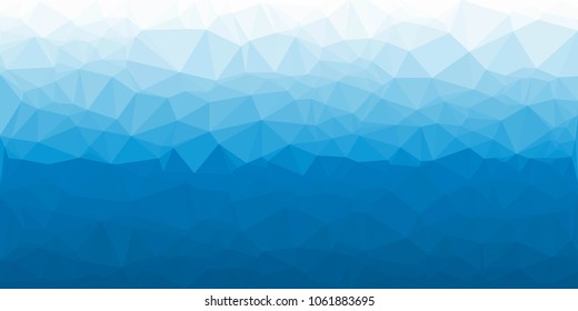 Abstract Blu Polygonal Vector Background