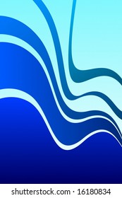 Abstract Blue