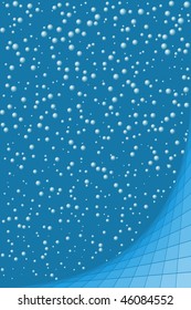 Abstract Blue