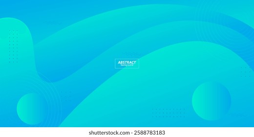 Abstract blue 3D background with wave pattern and shadow. Realistic wave background. Vector Eps10