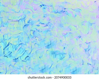 Abstract blue acrylic background for wallpapers, posters, cards, invitations, websites. Modern painting handmade background.Vector illustration