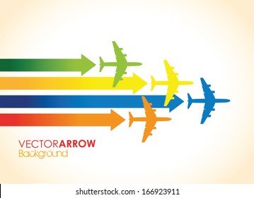 abstract blue airplane background 