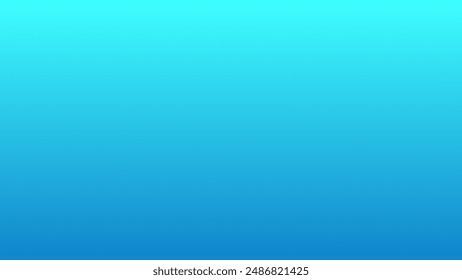 Abstract blue aqua color gradient vector background. Texture backdrop. Pastel template for device, ads, flyer, poster, web. Turquoise screen. banner. Copy space. card. Cover design. Advertising.