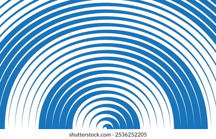 abstract blue arc line irregular pattern can be used background.