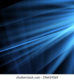 Abstract  blue ardent background vector Illustration