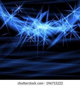 Abstract  blue ardent background vector Illustration eps 10