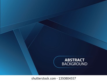 abstract blue arrow dark blue background