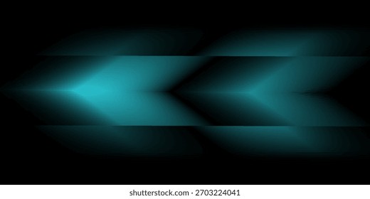 Abstract blue arrow glowing with lighting and line grid on blue background technology hi-tech concept	
