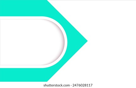 Abstract Blue arrow vector illustration. Banner advertising. Presentations template  design. Banner  template design. 