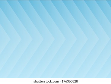 Abstract blue arrows background for presentation