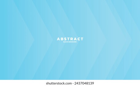 Abstract blue arrows background for presentation