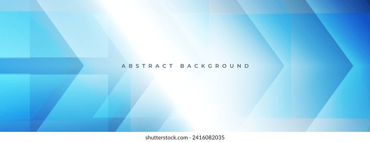 Abstract blue arrows futuristic technology background concept high-speed movement. Dynamic motion blue hi tech digital arrows and stripes. Vector illustration