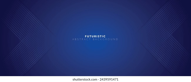 Abstract blue arrows futuristic technology background concept high-speed movement. Dynamic motion blue hi tech digital arrows and stripes. Vector illustration