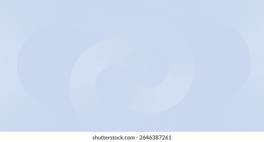 Abstract blue art background with circle elements. Digital technology illustrations 