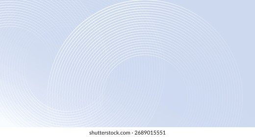 Fundo abstrato da arte azul com elementos circulares. Tecnologia digital conceito moderno luz simples