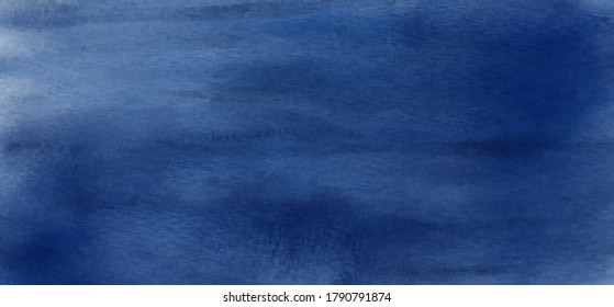 Abstract blue azure watercolor for textures background. Stain artistic vector used as being an element in the decorative design of header, brochure, poster, card, cover or banner.