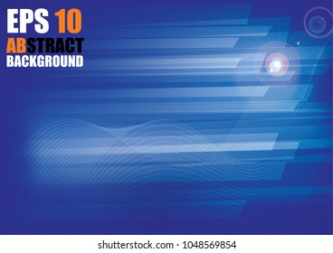  Abstract Blue background