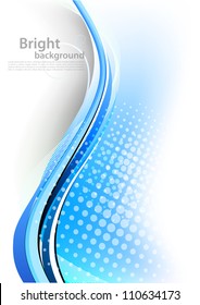 Abstract blue background