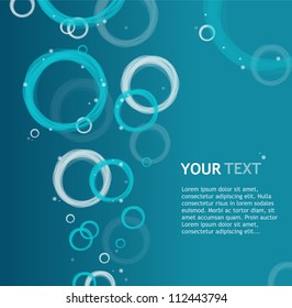 Abstract blue background