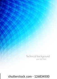 Abstract blue background
