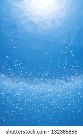 Abstract blue background